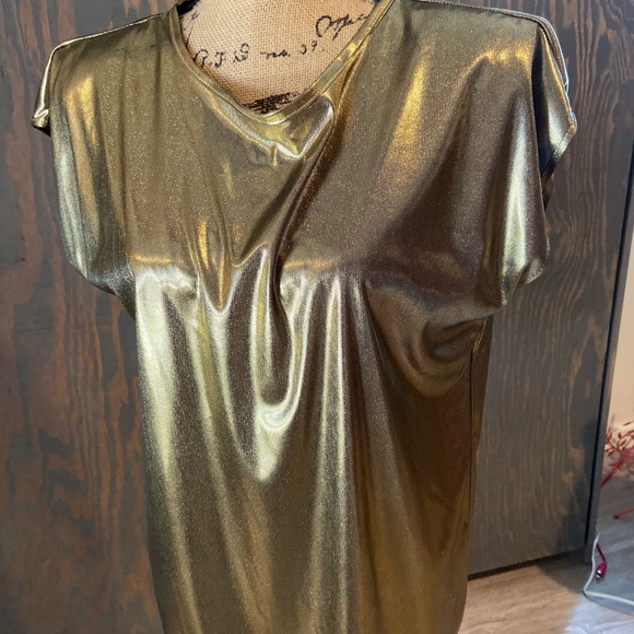 Vintage Gold T shirt size M - Picture 5 of 7